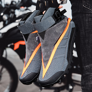 Botas de Motociclismo Transpirables para Hombre, Venta al por Mayor de Fábrica, Zapatos de Motociclismo de Cuero Antideslizantes para Hombre, para Verano e Invierno - Product Image 3
