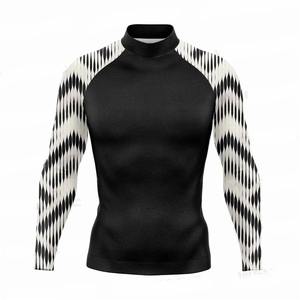 Fishing Shirts <b>For</b> <b>Men</b> Long Sleeve Uv Sun Protection Outdoor Hiking Running <b>Swimming</b> Rash Guard - Product Image 2