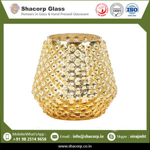 Highest Quality <b>Candles</b> Decorative Custom Round <b>Glass</b> <b>Candle</b> <b>Jars</b> From Indian Supplier - Product Image 2