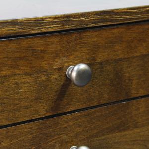 Mobilier d'intérieur de luxe Michel prêt à expédier Table de chevet pratique à charge USB avec beauté ancienne et design pratique - Product Image 4