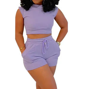 ชุดออกกำลังกายสองชิ้นแบบใหม่ใส่ได้ทั้งแบบธรรมดาและแบบเหนือเข่าชุดออกกำลังกายแบบปรับแต่งได้คุณภาพสูง - Product Image 5