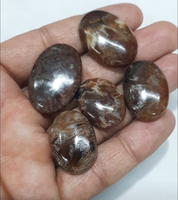 Piedras Preciosas Sueltas de Ópalo Etíope de Australia, Cabujón Liso, 100% Natural, Certificado AAAAA IGI, Hermoso Fuego, Semiprecioso, HARI OM