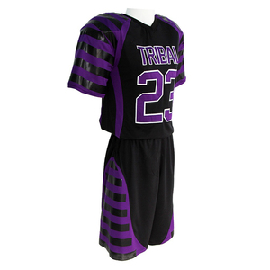 เครื่องแบบชุดกีฬาลาครอสสำหรับผู้ชายและผู้หญิงใส่กลับด้านได้ดีไซน์ซับลิเมชันสำหรับผู้เล่นทุกระดับความสามารถ - Product Image 6