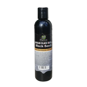 African Black <b>Soap</b> Liquid with Black Seed Oil Antibacterial, Anti-Inflammatory, Gentle Daily Skincare - Product Image 1