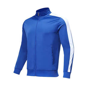 Traje de jogging de invierno con cremallera unisex, chándales de entrenamiento XXL de forro polar transpirable con logotipo impreso personalizado de alta calidad, respetuosos con el medio ambiente - Product Image 3