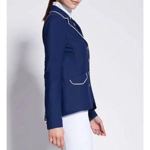 เสื้อแจ็คเก็ตขี่ม้าสำหรับผู้หญิง แขนยาว กันลม รุ่นขายดีที่สุด พร้อมบริการ OEM และบรรจุภัณฑ์แบบกำหนดเอง - Product Image 4