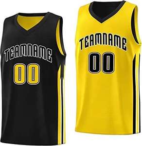 2024 Gilet de basket-ball avec technique de sublimation Double face à séchage rapide et respirant pour l'entraînement et les jeux - Product Image 1