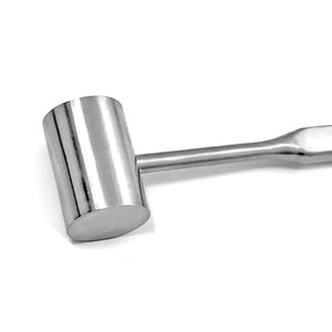ค้อนกระดูก Endo Tech Orthopedic Hammer น้ำหนัก 500 กรัม ผลิตจากสแตนเลสสตีล 410 สีเงิน+ทอง ขนาด 9 นิ้ว ค้อนคอลลินสำหรับการผ่าตัด ใช้งานด้วยมือ น้ำหนักมาก สำหรับกระดูก - Product Image 4