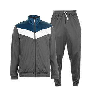 Chándales cortavientos para fitness de nailon transpirable con logotipo personalizado OEM 2025, conjuntos lisos con capucha de alta calidad para hombre Plus XL Pakistán - Product Image 1