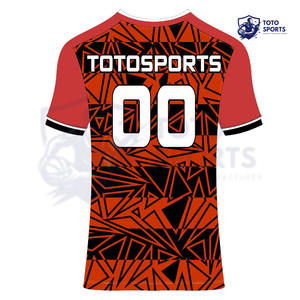 Camiseta Deportiva de Fútbol de Alto Rendimiento, Ligera, Suave y Transpirable, con el Mejor Servicio, Nueva Llegada, Logotipo Personalizado - Product Image 2
