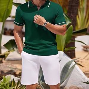 Camisetas Polo de Manga Corta para Hombre, Transpirables, de Diseño y Alta Calidad, con Bordado, para Verano, Cargadas por Dress Sports - Product Image 5