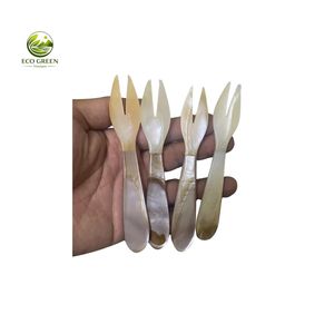 Tenedor de Frutas de Lujo con Incrustaciones de Madreperla, Ecológico, Mini Tenedor de Postre de Concha de Perla, Palillo para Comida, Cubertería para el Hogar y Hoteles - Product Image 3