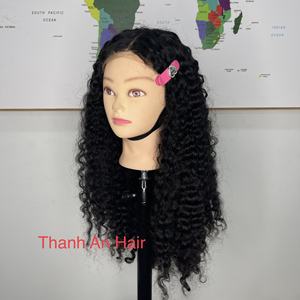 Hot Restock B16 Modelo Virgen Remy Negro natural 8-32 pulgadas Onda de agua Trama plana Suelta Estilo de onda profunda Cabello humano vietnamita - Product Image 2