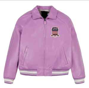 Chaqueta Avirex de cuero de alta calidad para hombre, superventas, diferentes colores disponibles, el precio más vendido, chaqueta de cuero para hombre - Product Image 1