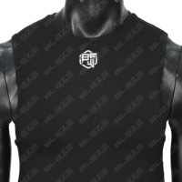 Camiseta sin mangas transpirable con logotipo personalizado para hombre, vestido de gimnasio, camiseta interior para hombre, camiseta sin mangas para gimnasio, Camiseta deportiva