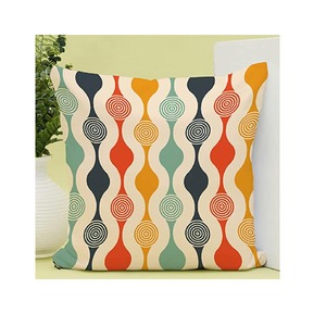 Funda de almohada de uso diario para muebles del hogar de calidad superior, funda de cojín a rayas amarillas de algodón 100%, decoración de sofá para el hogar, suave y elegante - Product Image 4