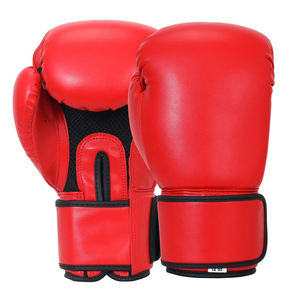 Guantes de Boxeo Profesionales de Cuero Hechos a Medida, Dedos Completos, Antideslizantes, para Hombre Adulto, Color Sólido, Logotipo Personalizado en Oferta - Product Image 1