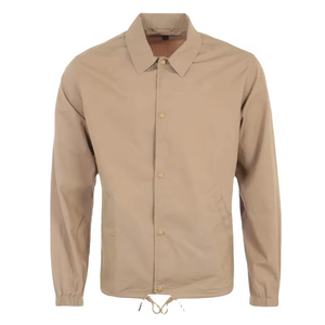 Chaquetas rojas para entrenadores para hombres, impermeables de invierno personalizados, cortavientos fino, Anorak, venta al por mayor, piezas procesadas recubiertas - Product Image 4