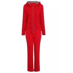 Entrenamiento personalizado Jogging Cómodo Cremallera Chándales Conjunto de dos piezas Chándales para mujeres en buena calidad con precio bajo - Product Image 4