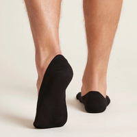 Chaussettes décontractées en coton, élasthanne/nylon, invisibles pour hommes, personnalisables avec logo et marque, antibactériennes pour l'été