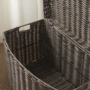 Panier de rangement en osier de rotin tissé à la main de haute qualité organisateur de ménage pour plateau de service fait maison au Vietnam - Product Image 5