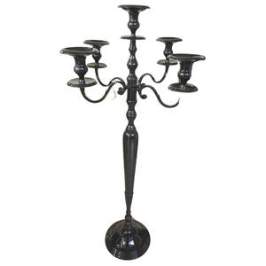 Bougeoir en gros de fantaisie d'éclairage décoratif pour la maison Offre Spéciale bougeoir de forme personnalisée cadeau de Noël en métal à 9 bras - Product Image 3