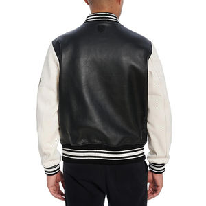 Veste universitaire en coton slim de qualité supérieure, personnalisable, tendance, service OEM ODM, fabrication sur mesure - Product Image 5