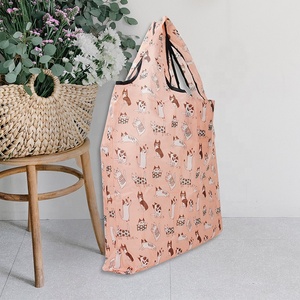 Bolsa de Compras Plegable con Material de Fibra de Poliéster, Patrón y Tamaño Personalizables - Product Image 2