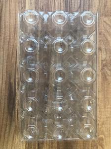 ที่มีคุณภาพสูง15เซลล์พลาสติกถาดไข่สัตว์เลี้ยงขายส่งทิ้งโปร่งใสไข่กรณีบรรจุภัณฑ์ที่มีฝาปิด - Product Image 6