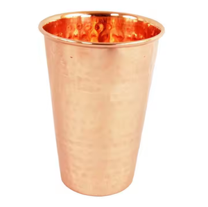 Verre en cuivre anti-fuite de conception de diamant de 300ml en acier inoxydable de haute qualité par l'artisanat en croissant - Product Image 1