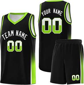 Maillots de basket-ball personnalisés pour hommes de haute qualité maillots uniformes d'équipe costumes vêtements de l'équipe ensembles d'uniformes de basket-ball de Club - Product Image 1