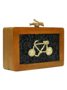 Pochette en bois noir avec chaîne détachable-S sac à main en paille pour femme sac enveloppe tissé - Product Image 2