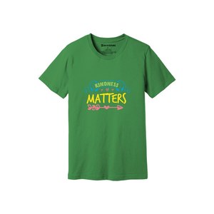Camiseta de algodón 100% con temas de bondad, estampado de estilo informal, 12 opciones de color, 160-180, colocación de diseño personalizable GSM pesado - Product Image 1