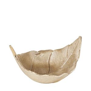 Recién llegado, Bandejas para servir alimentos en forma de hoja para hoteles y restaurantes domésticos con logotipo personalizado, forma redonda, acabado plateado - Product Image 4