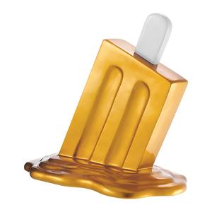 Lujosa escultura de helado de fusión dorada, objeto de mesa de Metal artístico para decoración moderna del hogar y la Oficina - Product Image 6