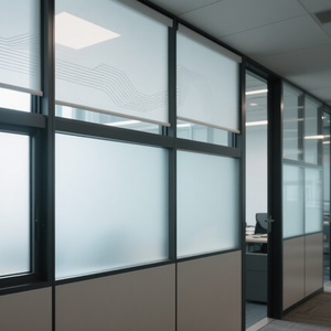 ฟิล์มตกแต่งกระจกฝ้า/แกะสลักแบบทันสมัยคุณภาพสูงเคลือบพื้นผิวกระจกกันน้ำฟิลม์สีกราฟิก - Product Image 4