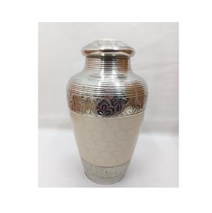 Urna de cremación de Metal minimalista moderna, diseño conmemorativo duradero y elegante, perfecto para exhibición en el hogar o tributo funerario - Product Image 2