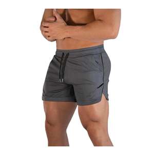 OEM Mid Waist <b>Men's</b> Fitness Sports Training Running <b>Shorts</b> Cotton Sport Pants Eco-Friendly Washed Decoration Casual XS Size - Product Image 4