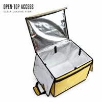 Sac à dos isotherme personnalisé pour la livraison de nourriture, sac de messagerie imperméable pour les motards