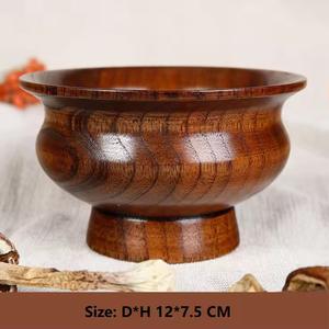 Tazón Japonés de Madera Ecológico, Vajilla Artesanal para Buffet de Ramadán, Especial para Eid, para Hoteles, Restaurantes y Compradores al por Mayor - Product Image 4