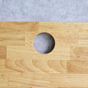 17mm Thick AA Grade Rubber Wood MB045 <b>Computer</b> <b>Desk</b> Durable Gaming Laptop Table 100x60cm Cutout High Quality Office Furniture - Product Image 5