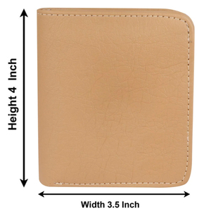 Handmade Genuine Leather Zipper <b>Wallet</b> Geometric Pattern Short Unisex Daily Use Brown - Product Image 5
