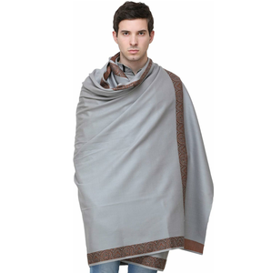 2024 meilleure vente hommes hiver châles à vendre prix de gros matériel de qualité supérieure fait hiver hommes laine châles - Product Image 3