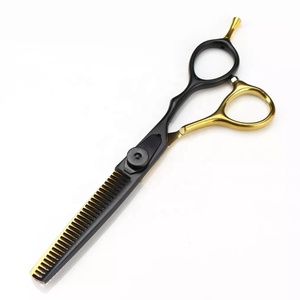 Ciseaux de cheveux professionnels, ciseaux de salon de coupe de cheveux coupés fait des ciseaux amincissants de coiffeur - Product Image 2