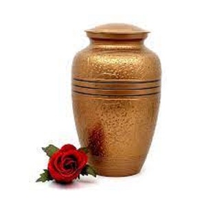 Urnas de nuevo estilo, urnas de cremación de Metal grabadas en acabado antiguo, nuevas urnas de cremación, recuerdo hecho a mano para suministros funerarios - Product Image 5