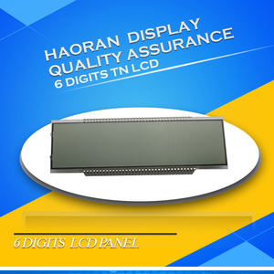Lcd <span class=keywords><strong>7</strong></span> segmentos 6 dígitos panel LCD 70 pines para dispensador de combustible panel de visualización de pantalla LCD - Product Image 2