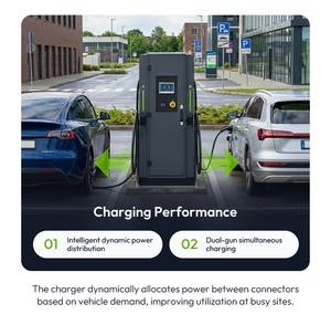 Nouvelle Arrivée Station de Recharge Intelligente DC pour Véhicules Électriques 60KW/240KW Prises GB/T CCS1 CCS2 Stations de Recharge au Sol pour Divers Véhicules - Product Image 4
