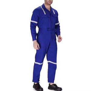 Overol de Seguridad Industrial de Poliéster de Alta Visibilidad, Impermeable, Cortavientos, Ligero y Reflectante, con Cremallera, Talla Grande - Product Image 3