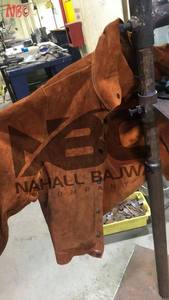 Delantal de cuero partido, cubierta protectora - Product Image 2