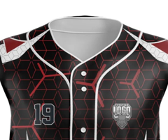 Prix de gros Maillot de baseball respirant Logo personnalisé et uniforme de sport imprimé en couleur pour hommes et femmes - Product Image 5